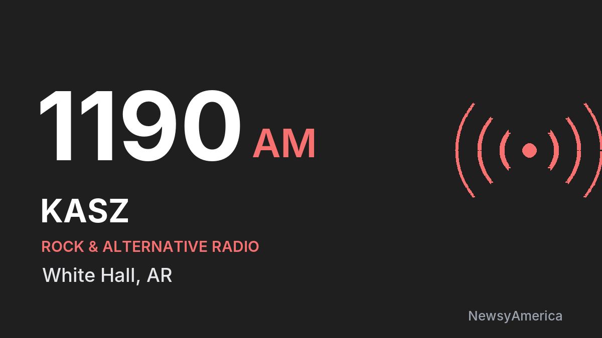 KASZ 1190 AM – White Hall