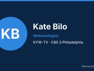 Kate Bilo, Meteorologist, KYW-TV