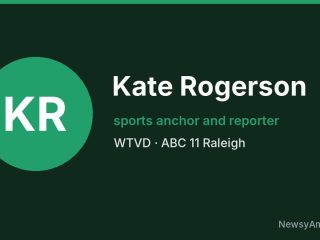 Kate Rogerson, sports anchor and reporter, WTVD