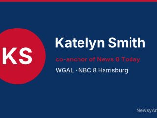 Katelyn Smith, co-anchor of News 8 Today, WGAL