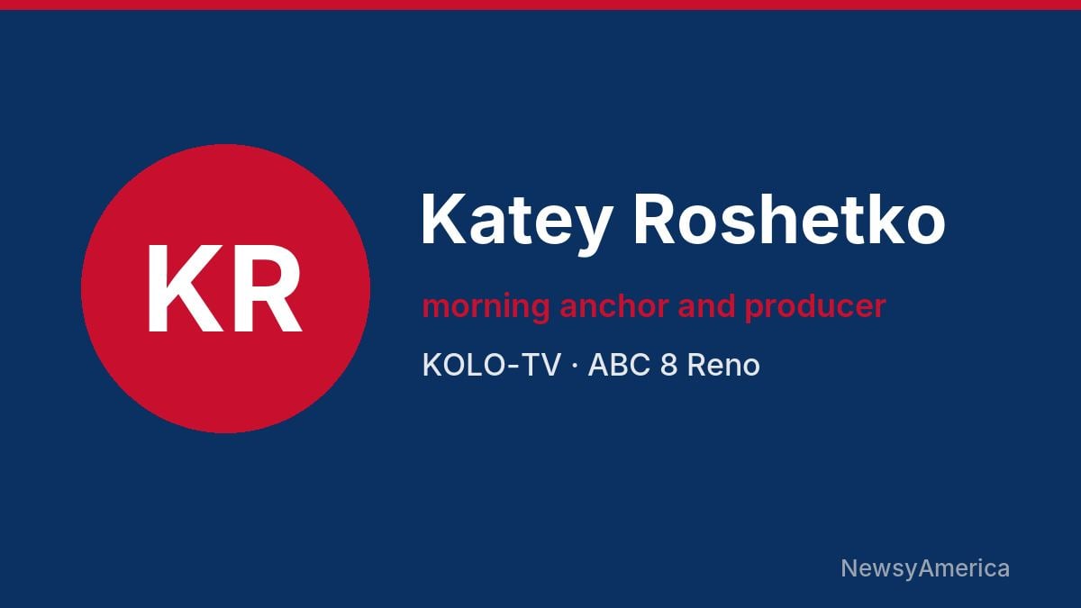 Katey Roshetko – KOLO-TV, Reno