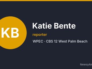 Katie Bente, reporter, WPEC