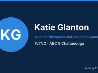 Katie Glanton, weather forecaster and multimedia journalist, WTVC
