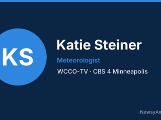 Katie Steiner, Meteorologist, WCCO-TV
