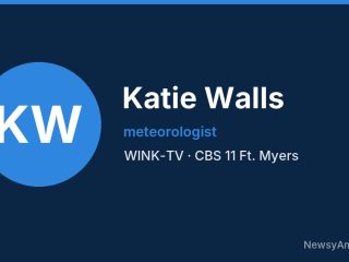 Katie Walls, meteorologist, WINK-TV