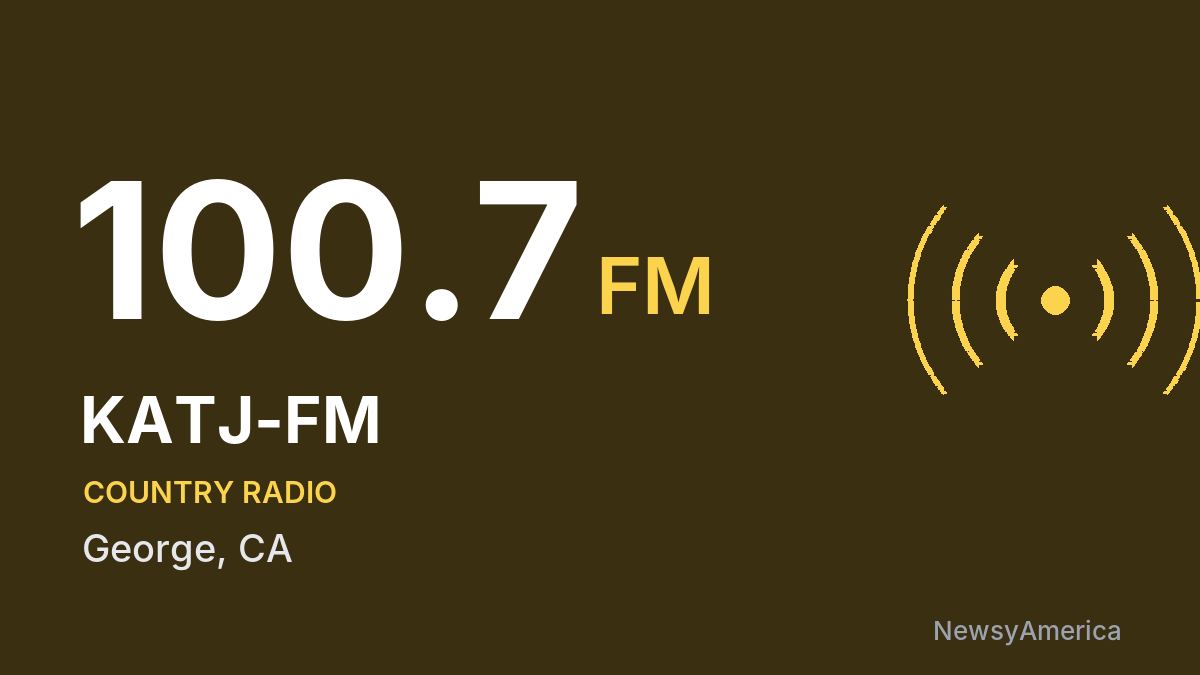 KATJ-FM 100.7 FM – George