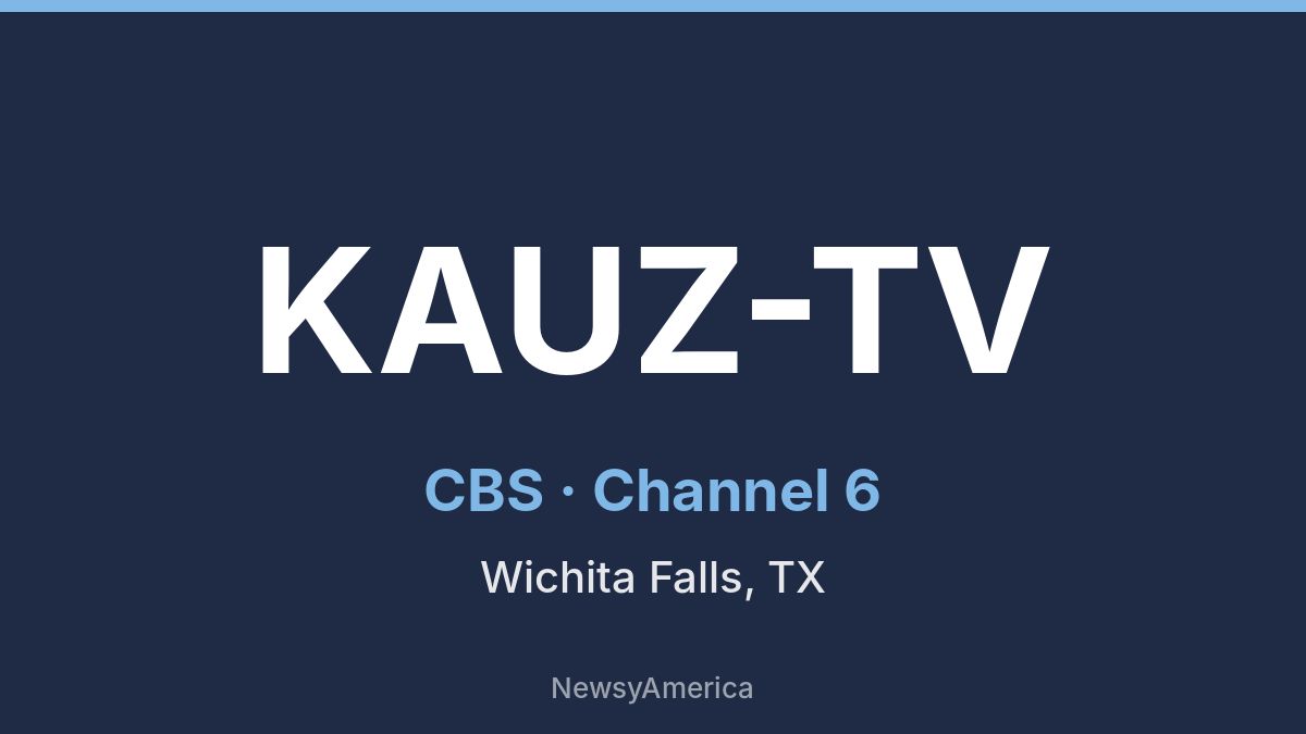 KAUZ-TV – CBS 6 Wichita Falls