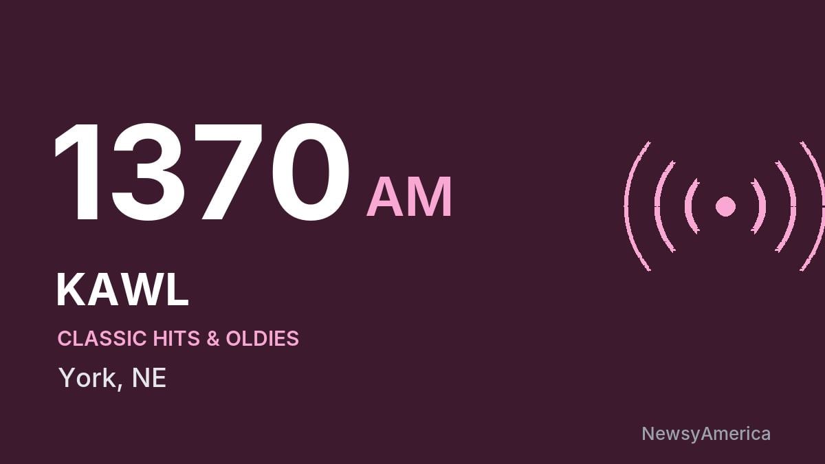 KAWL 1370 AM – York