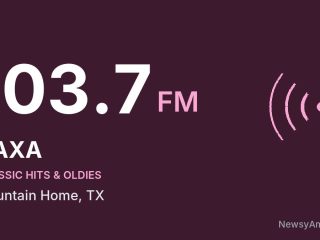 KAXA 103.7 FM, Mountain Home, TX