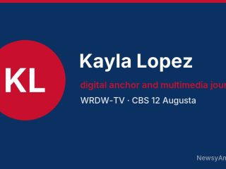 Kayla Lopez, digital anchor and multimedia journalist, WRDW-TV