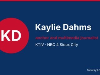 Kaylie Dahms, anchor and multimedia journalist, KTIV