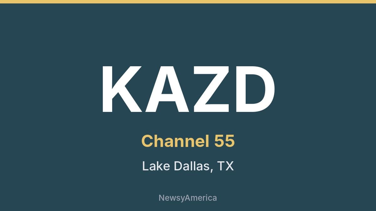 KAZD – Channel 55 Dallas