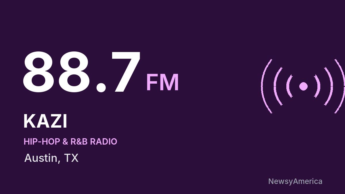 KAZI 88.7 FM – Austin