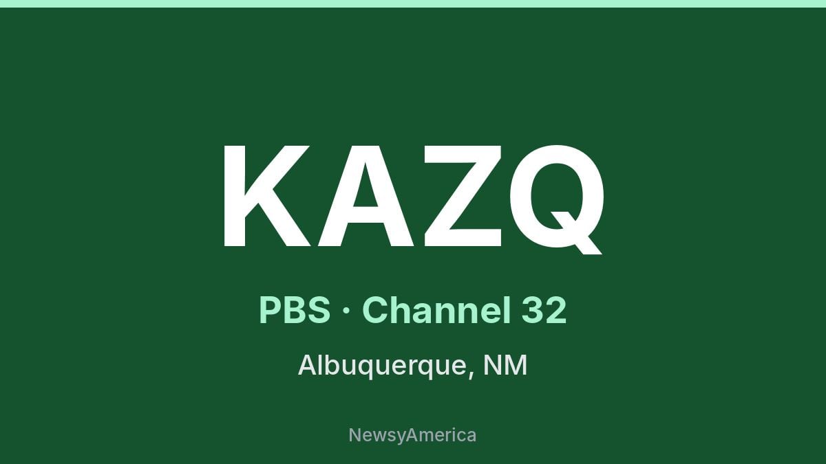 KAZQ – PBS 32 Albuquerque