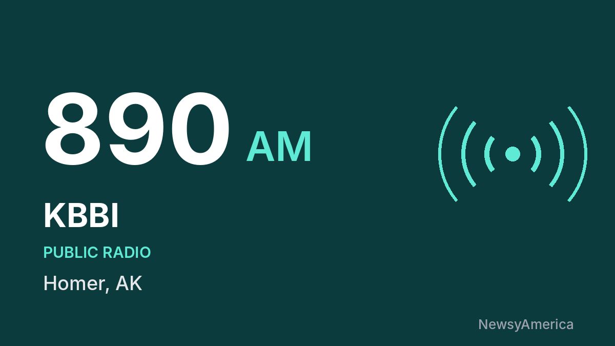 KBBI 890 AM – Homer