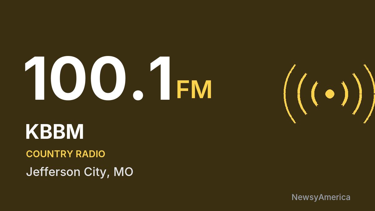 KBBM 100.1 FM – Jefferson City