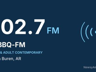 KBBQ-FM 102.7 FM, Van Buren, AR