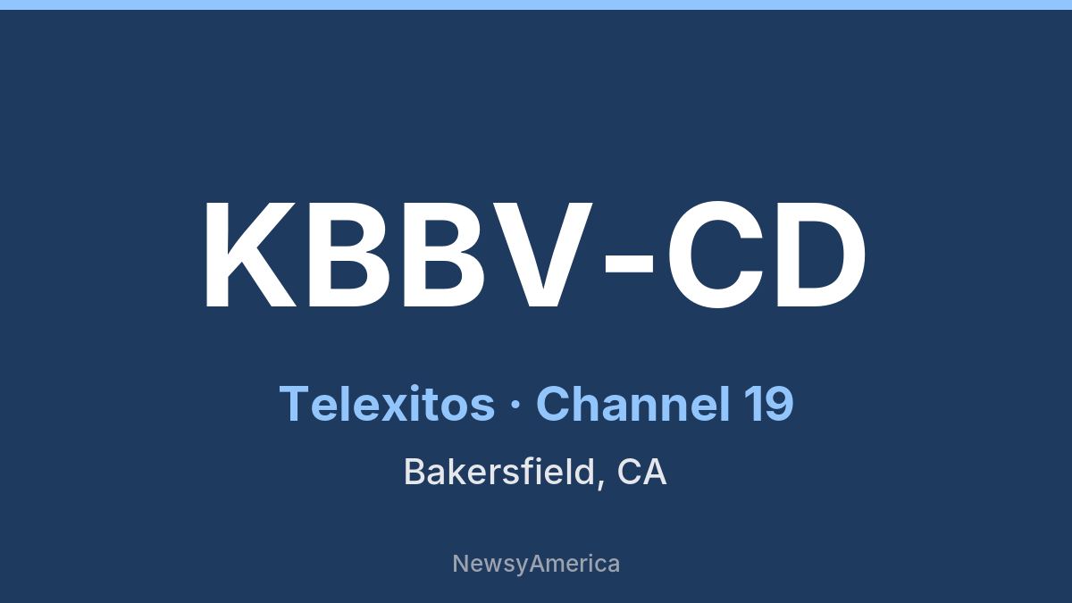 KBBV-CD – Telexitos 19 Bakersfield