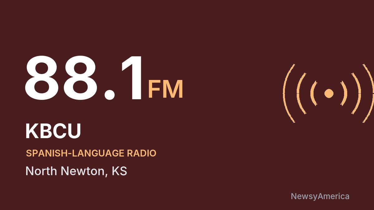 KBCU 88.1 FM – North Newton