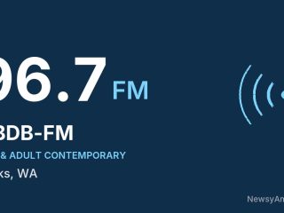 KBDB-FM 96.7 FM, Forks, WA