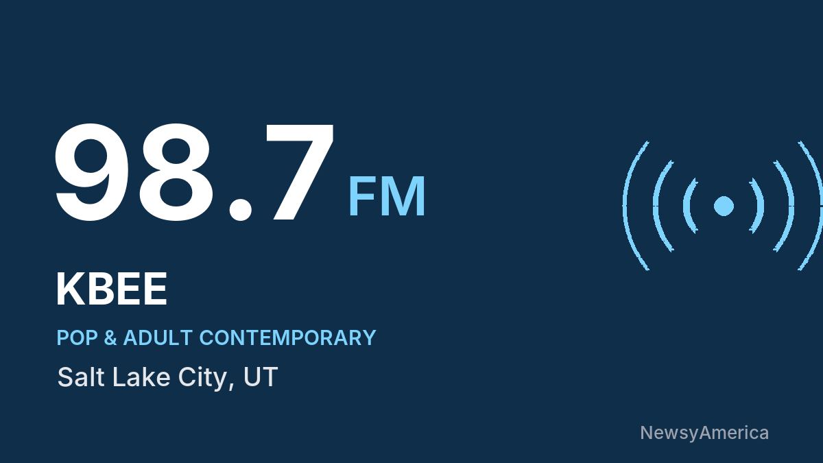 KBEE 98.7 FM – Salt Lake City