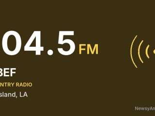 KBEF 104.5 FM, Gibsland, LA