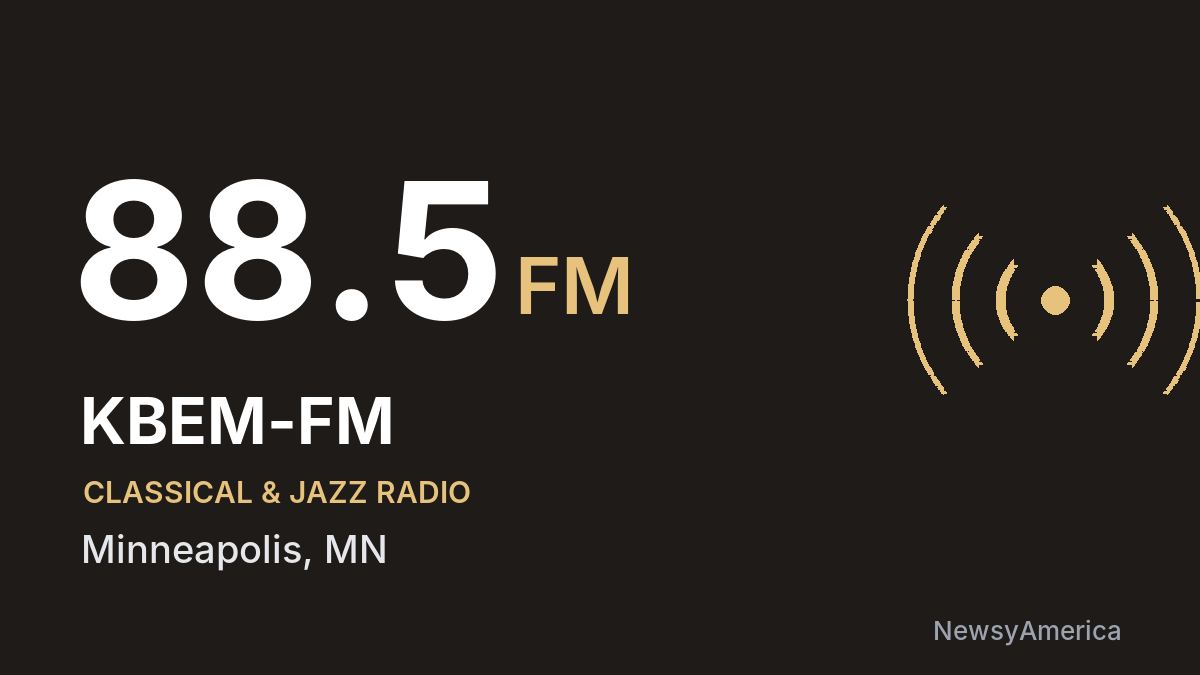 KBEM-FM 88.5 FM – Minneapolis