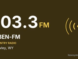 KBEN-FM 103.3 FM, Cowley, WY