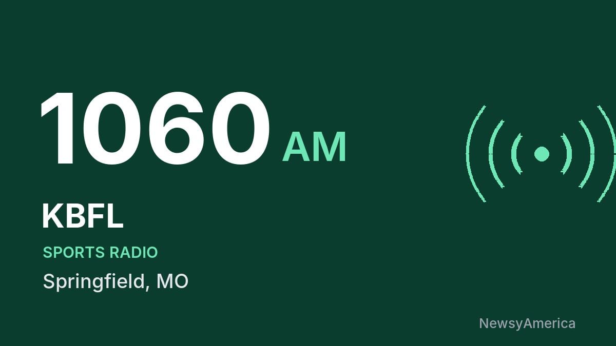 KBFL 1060 AM – Springfield