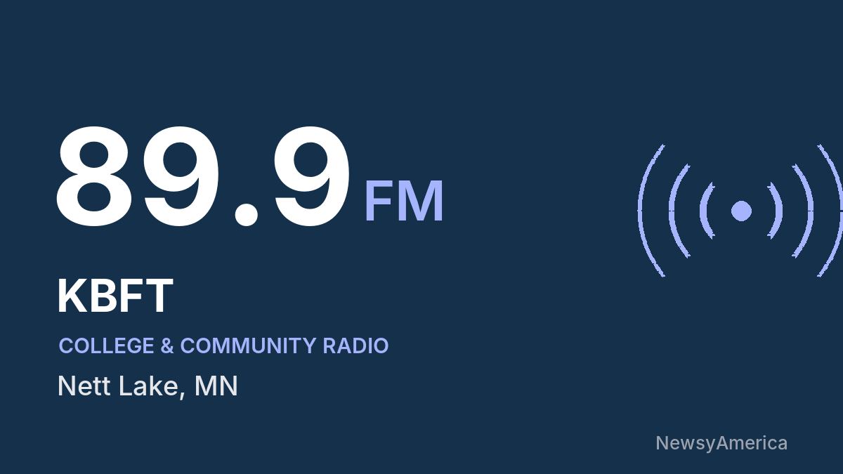 KBFT 89.9 FM – Nett Lake