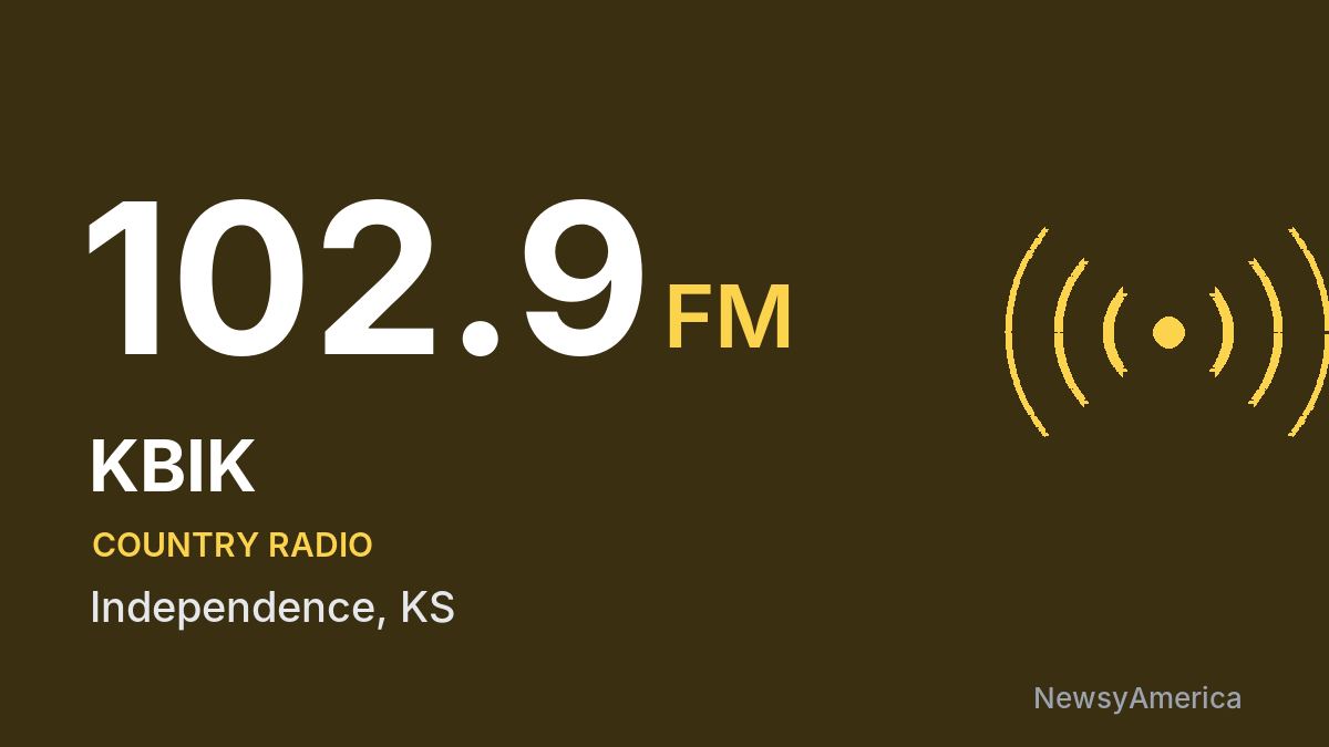 KBIK 102.9 FM – Independence