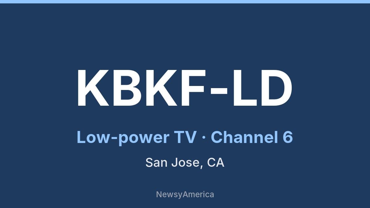 KBKF-LD – Channel 6 San Francisco