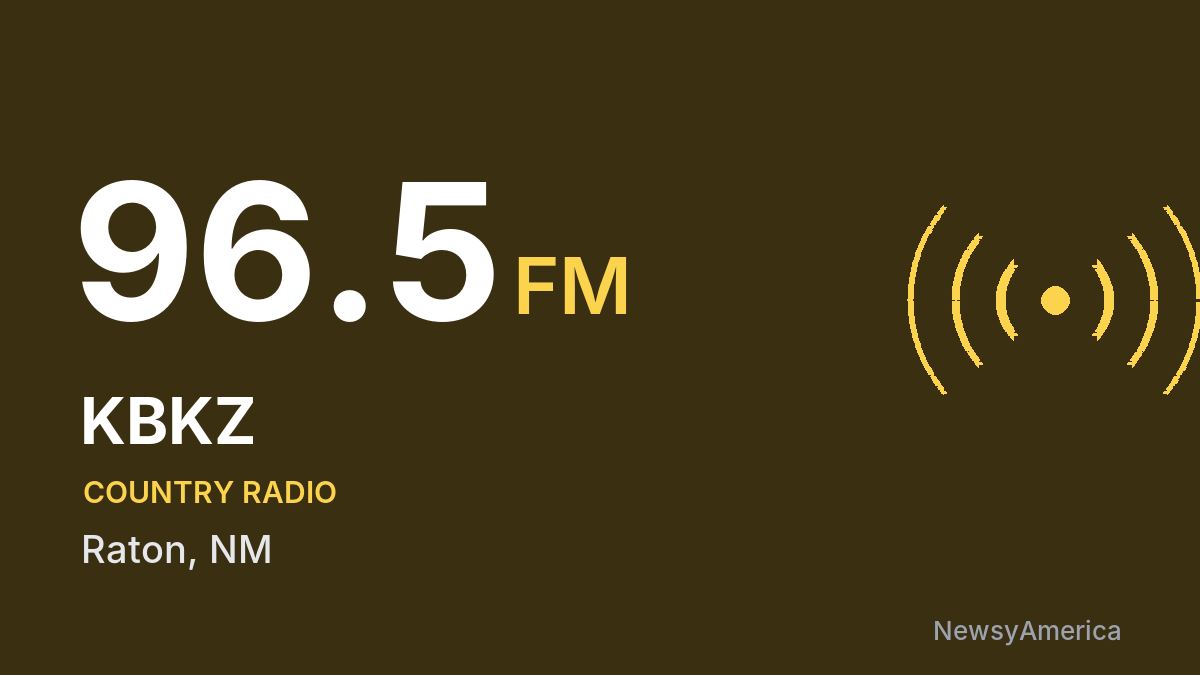 KBKZ 96.5 FM – Raton