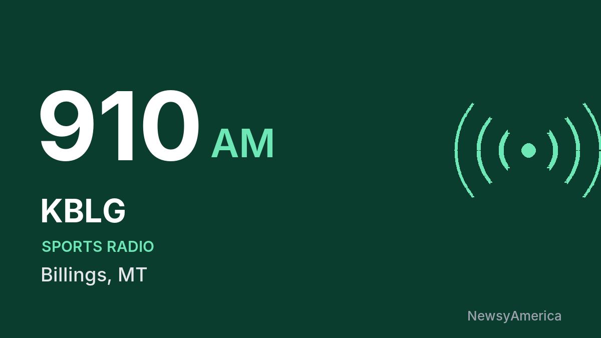 KBLG 910 AM – Billings