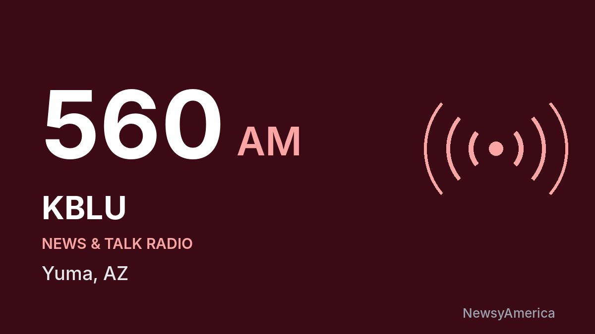 KBLU 560 AM – Yuma