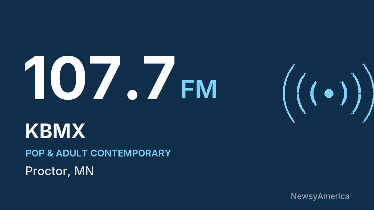 KBMX 107.7 FM – Proctor