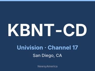 KBNT-CD channel 17, San Diego, CA