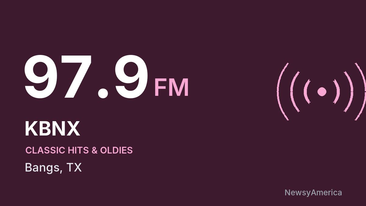 KBNX 97.9 FM – Bangs