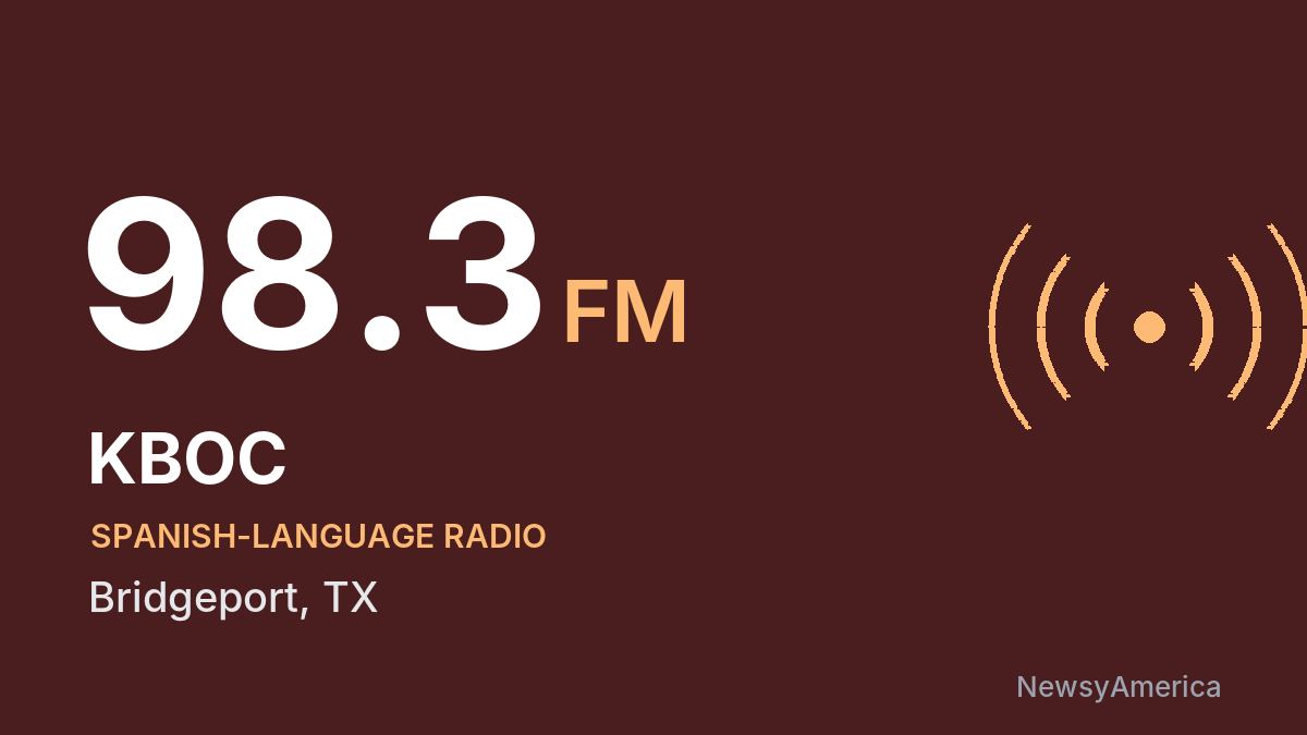 KBOC 98.3 FM – Bridgeport