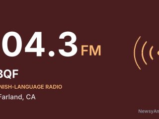 KBQF 104.3 FM, McFarland, CA