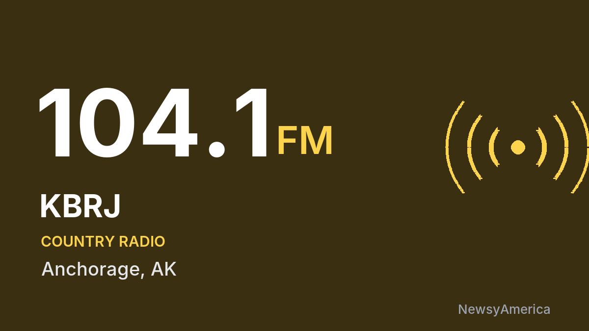 KBRJ 104.1 FM – Anchorage