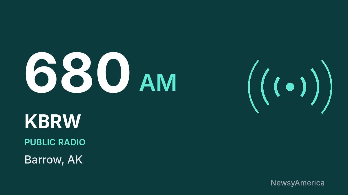 KBRW 680 AM – Barrow
