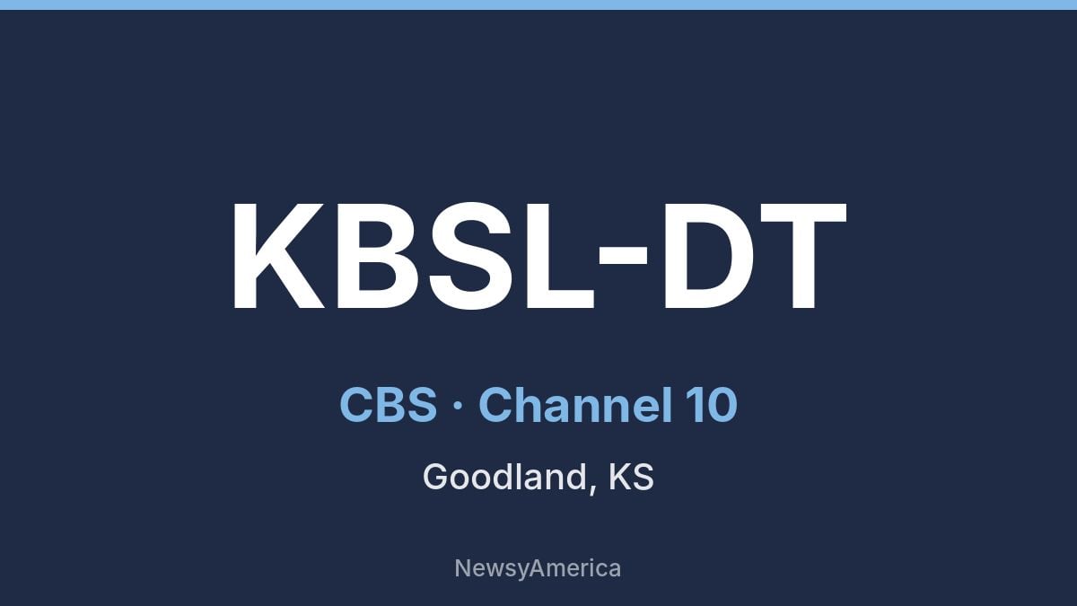 KBSL-DT – CBS 10 Wichita