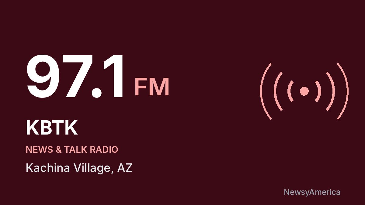 KBTK 97.1 FM – Kachina Village