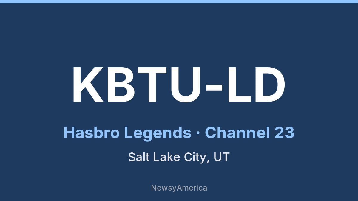 KBTU-LD – Hasbro Legends 23 Salt Lake City
