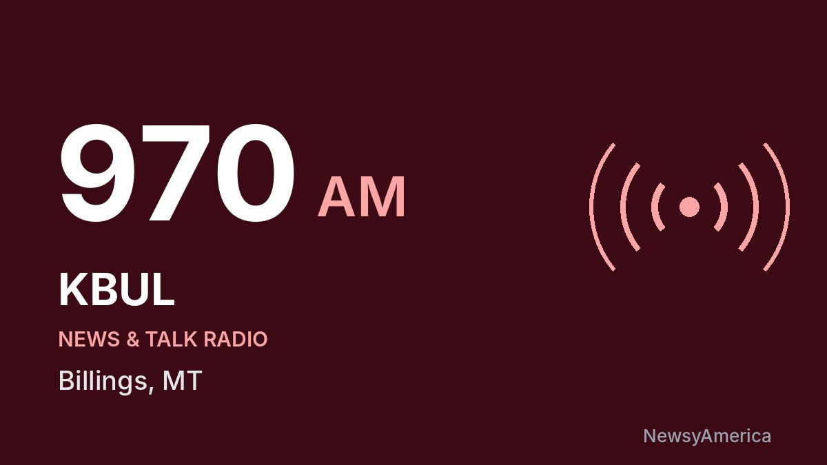 KBUL 970 AM – Billings