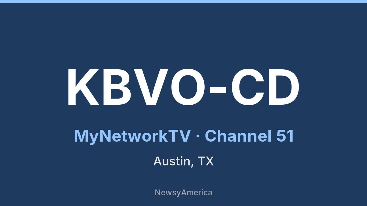 KBVO-CD – MyNetworkTV 51 Austin