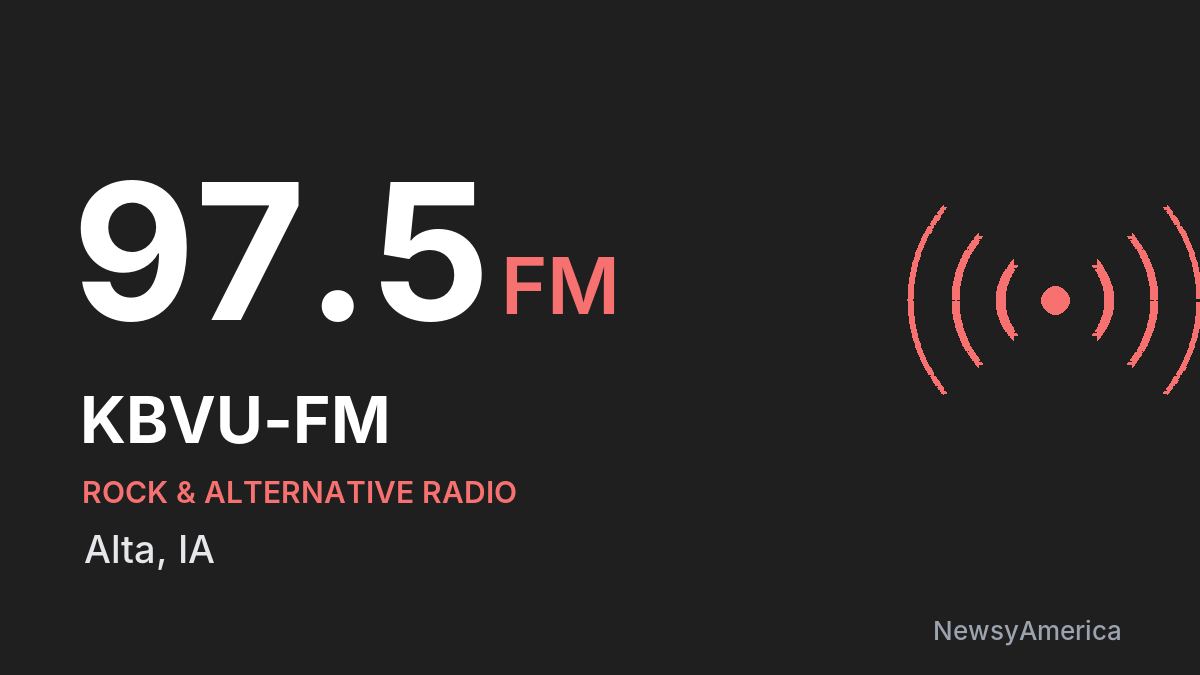 KBVU-FM 97.5 FM – Alta