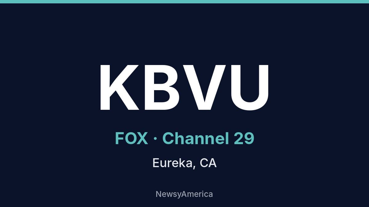 KBVU – FOX 29 Eureka