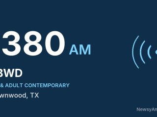 KBWD 1380 AM, Brownwood, TX
